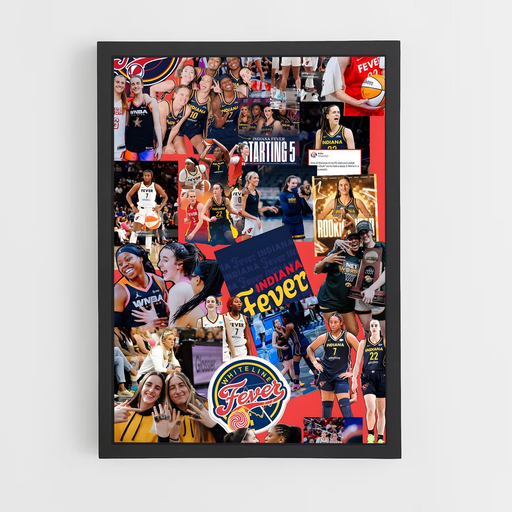 Poster Fever NBA – affiche Basketball (vue 2)